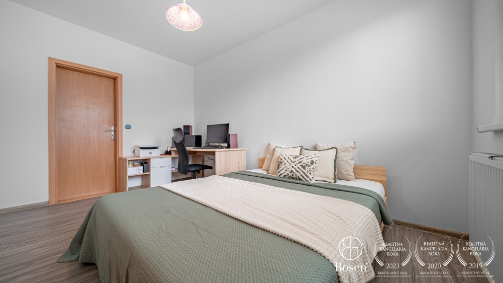 BOSEN | rezervované 4 izbový byt s výhľadom Petržalka, 73 m2