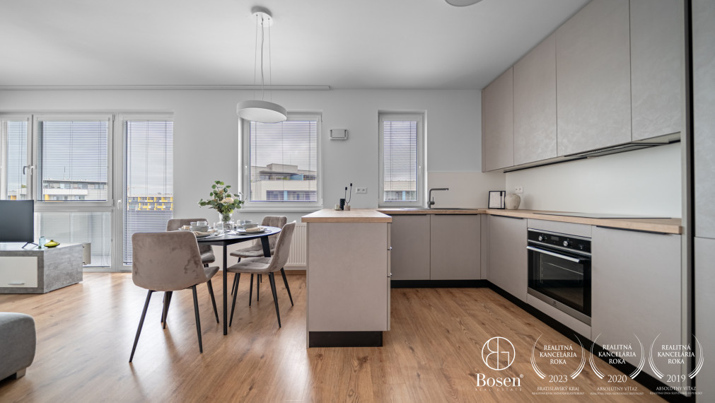 BOSEN | 3 izbový byt s terasou, NUPPU-Bratislava - m.č. Ružinov