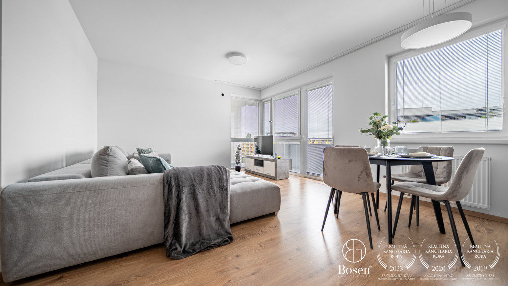 BOSEN | 3 izbový byt s terasou, NUPPU-Bratislava - m.č. Ružinov