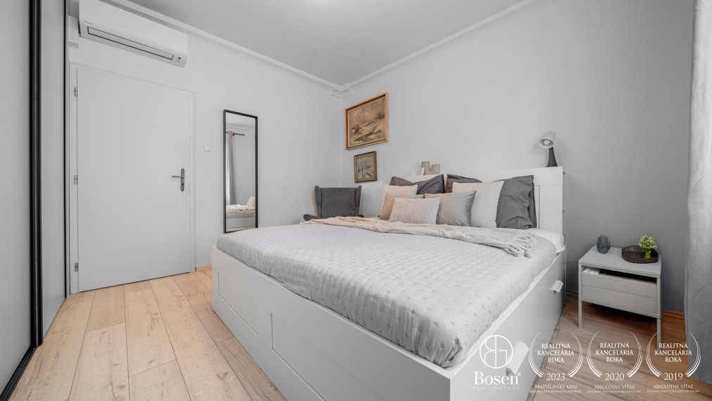 BOSEN | Priestranný 3 izbový byt s loggiou, Rovníková, Ružinov, 80m2