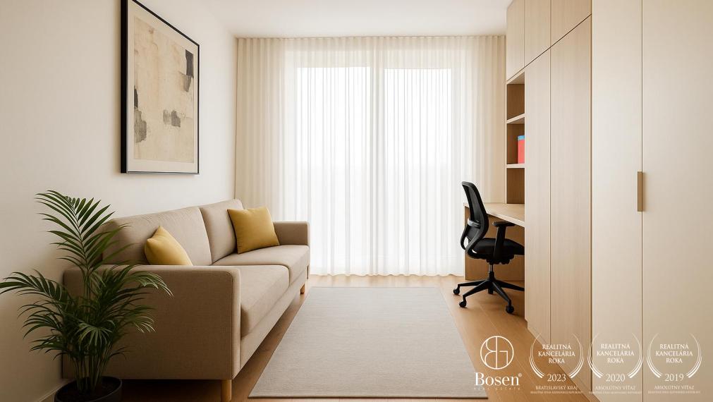 BOSEN I Novostavba veľkometrážny 4 izb. byt 104m2 s pozemkom