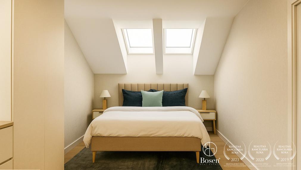 BOSEN I Novostavba veľkometrážny 4 izb. byt 104m2 s pozemkom