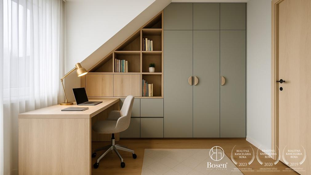 BOSEN I Novostavba veľkometrážny 4 izb. byt 104m2 s pozemkom