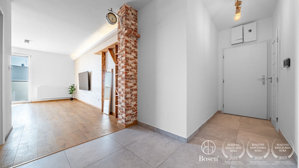 PREDANÉ - BOSEN | 3 izbový byt v novostavbe, 73 m2, Bratislava-Kramáre