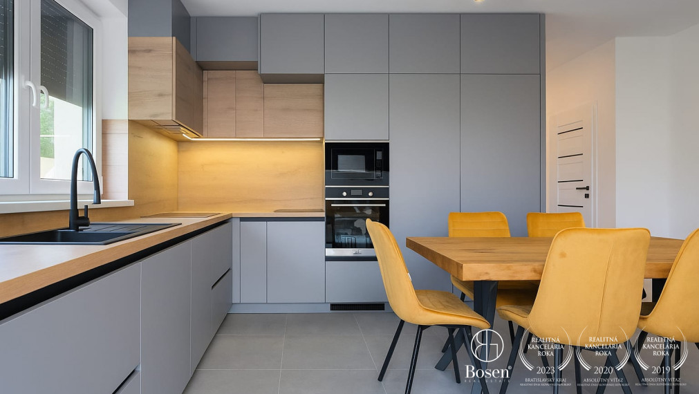 BOSEN | Na prenájom štýlový 4-izbový byt s garážou, terasou a záhradou v lokalite Florida Park, Dunajská Streda