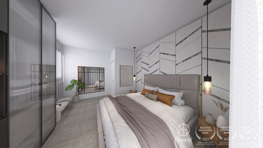 BOSEN | VO VÝSTAVBE - 4 izbový mezonet s pozemkom, Záhorská Bystrica