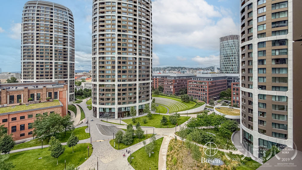 BOSEN | Štýlový 2-izbový byt v Sky Park, Staré Mesto, Bratislava, 56 m2