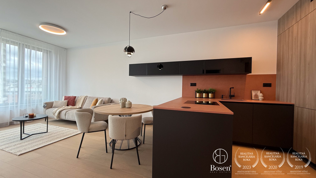 BOSEN | Štýlový 2-izbový byt v Sky Park, Staré Mesto, Bratislava, 56 m2