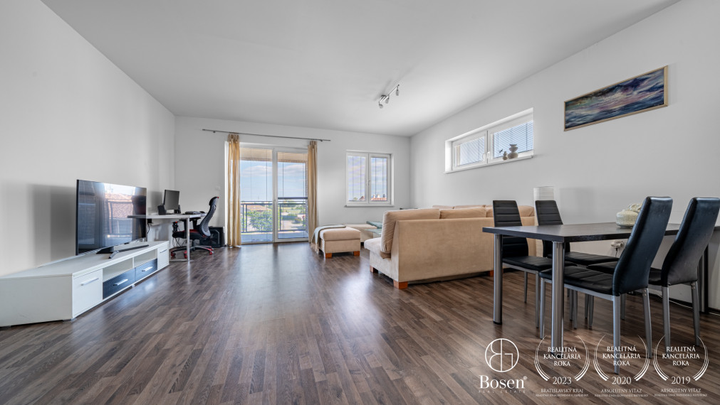 PREDANÉ BOSEN| 3 izbový byt, 2x parking vo výbornej lokalite v Dunajskej Lužnej