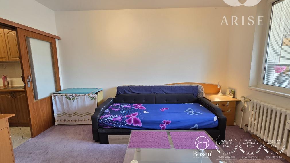 PREDANÝ! Ponúkame na predaj garsónku v Petržalke.