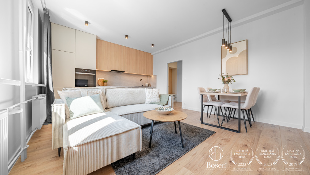 BOSEN | Kompletne zrekonštruovaný 2 izbový byt, Kalinčiakova