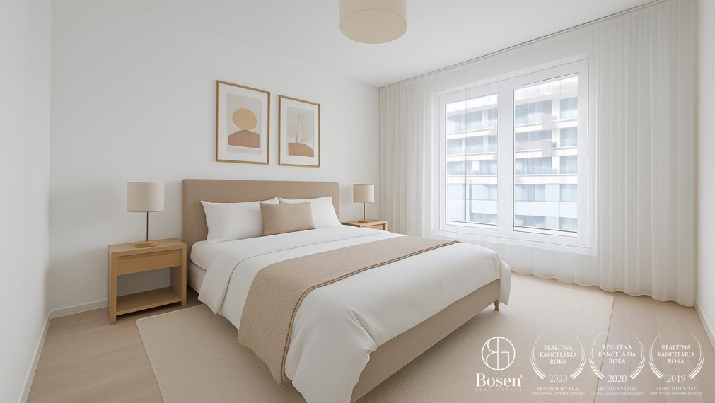 BOSEN |  3 izbový nový byt 90m s veľkou terasou