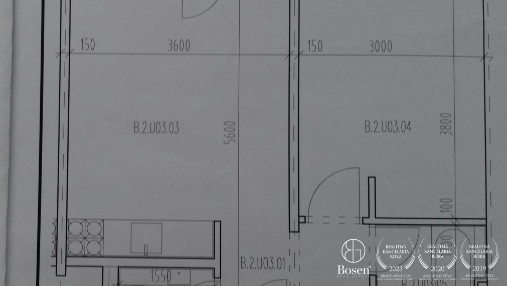 BOSEN | REZERVOVANÉ Útulný 2 izbový byt s parkovacím miestom