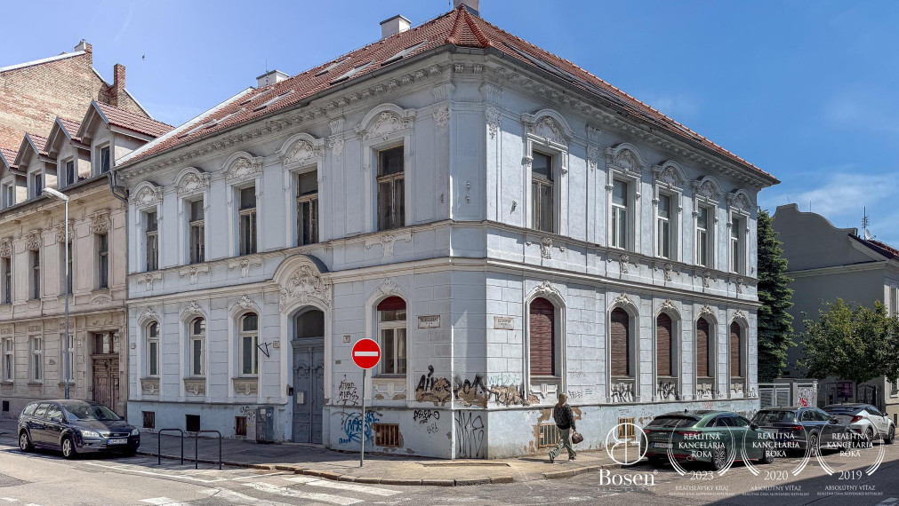 BOSEN| 3 izbový podkrovný byt vhodný na ateliér, Čajkovského ul., Staré mesto, Bratislava 1