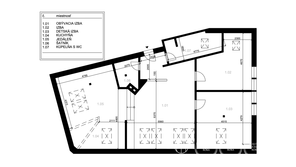 BOSEN| 3 izbový podkrovný byt vhodný na ateliér, Čajkovského ul., Staré mesto, Bratislava 1