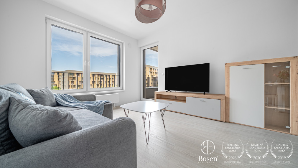 Bosen Realicity / PRENAJATÉ nový 2 izbový byt na prenájom -Bratislava