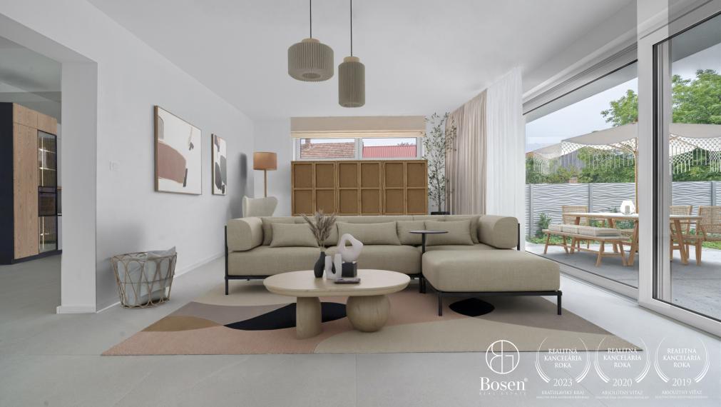 BOSEN | 4 izbový rodinný dom v štandarde, 430 m2 pozemok, Záhorská Bystrica