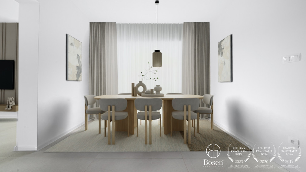BOSEN | 4 izbový rodinný dom v štandarde, 430 m2 pozemok, Záhorská Bystrica