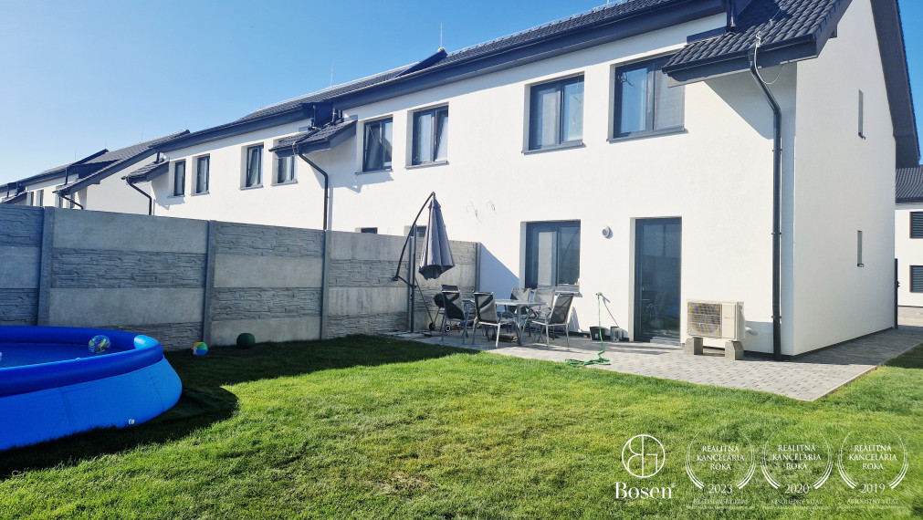BOSEN | stredné byty voľné - 4 izbové Byty, so záhradkou a tepelným čerpadlom
