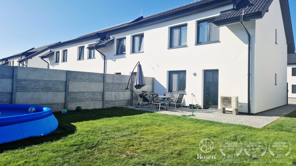 BOSEN | stredné byty voľné - 4 izbové Byty, so záhradkou a tepelným čerpadlom