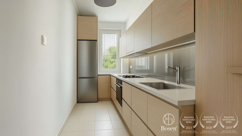 BOSEN | REZERVOVANÉ Priestranný 3-izbový byt s balkónom, Trebišovská, Ružinov, 84m2