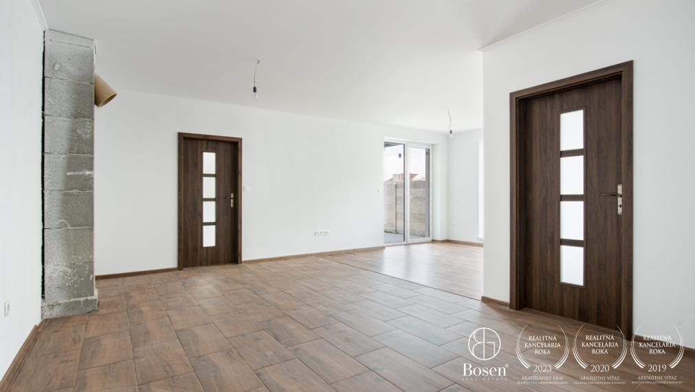 BOSEN | Novostavba 4-izbového dvojdomu v obci Veľké Dvorníky s výbornou dostupnosťou do Dunajskej Stredy aj na R7