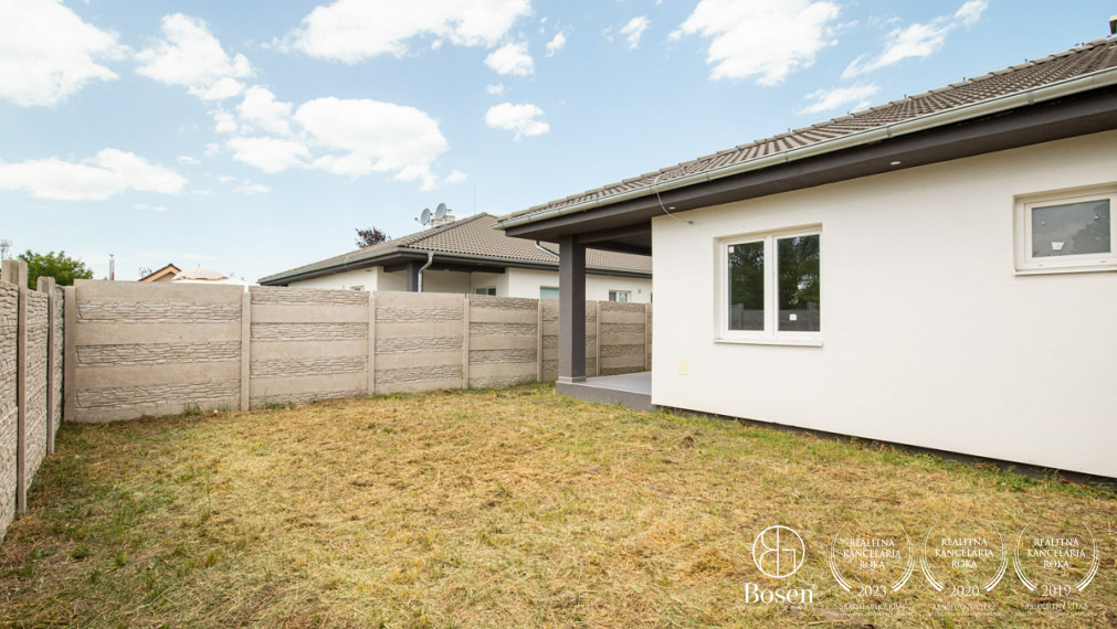 BOSEN | Novostavba 4-izbového dvojdomu v obci Veľké Dvorníky s výbornou dostupnosťou do Dunajskej Stredy aj na R7