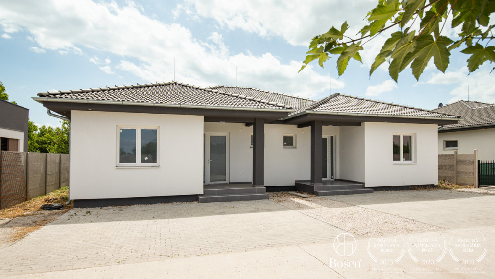 BOSEN | Novostavba 4-izbového dvojdomu v obci Veľké Dvorníky s výbornou dostupnosťou do Dunajskej Stredy aj na R7