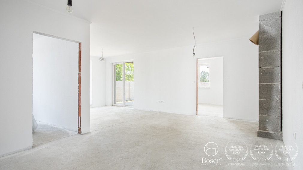 BOSEN | Novostavba 4-izbového dvojdomu v obci Veľké Dvorníky s výbornou dostupnosťou do Dunajskej Stredy aj na R7