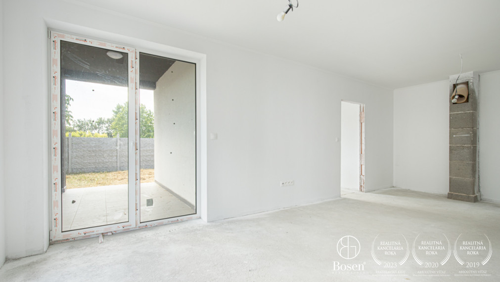 BOSEN | Novostavba 4-izbového dvojdomu v obci Veľké Dvorníky s výbornou dostupnosťou do Dunajskej Stredy aj na R7
