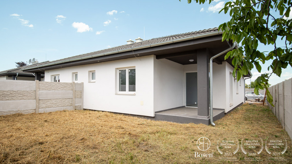 BOSEN | Novostavba 4-izbového dvojdomu v obci Veľké Dvorníky s výbornou dostupnosťou do Dunajskej Stredy aj na R7
