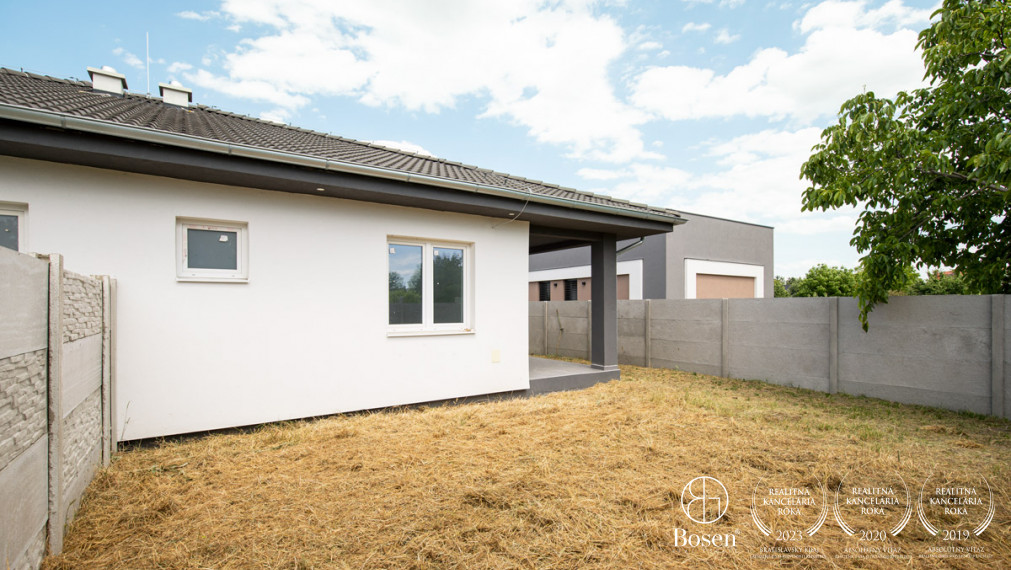 BOSEN | Novostavba 4-izbového dvojdomu v obci Veľké Dvorníky s výbornou dostupnosťou do Dunajskej Stredy aj na R7