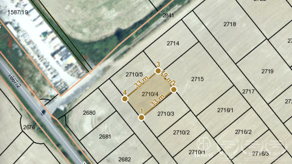 BOSEN | Stavebný pozemok s investičným potenciálom, Chorvátsky Grob