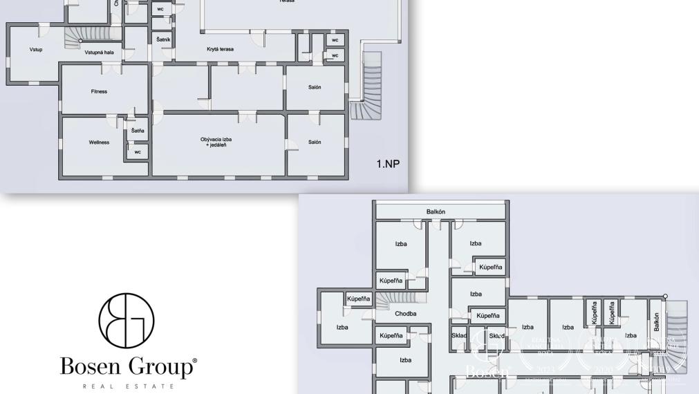 BOSEN | Rekreačná chalupa, penzión s bazénom, Ľuboreč