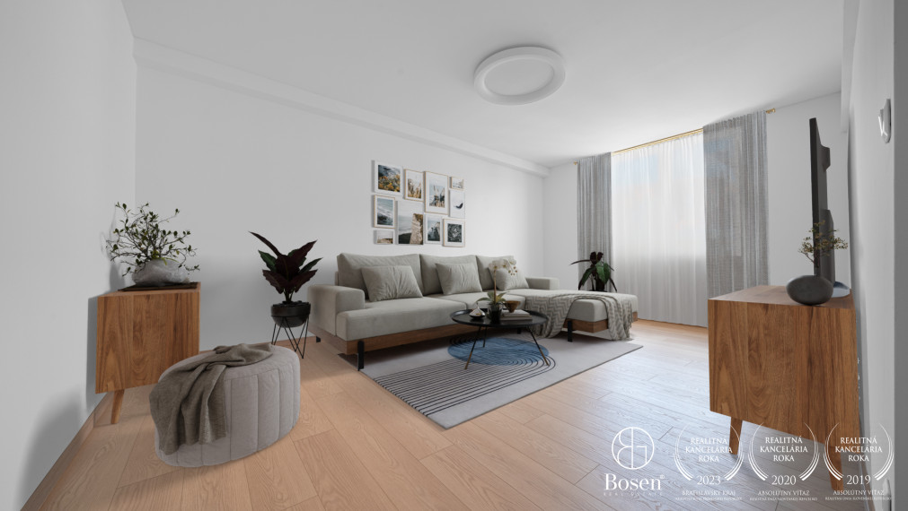 BOSEN | REZERVOVANÝ_ Priestranný 3 izbový byt pri Blúmentáli, Tabaková, 85.20 m2