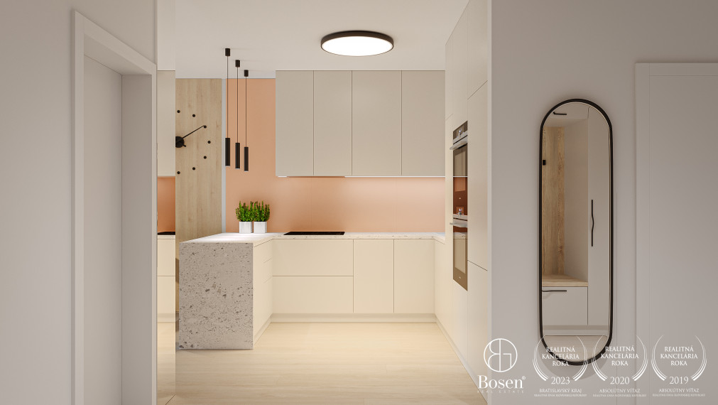 BOSEN |  3 izbový byt  v projekte Nová Hviezdoslavova