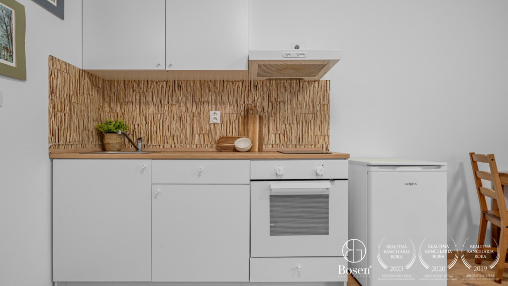 Bosen | Útulný a kompletne zariadený 1-izbový byt s terasou v projekte Arboria - Trnava