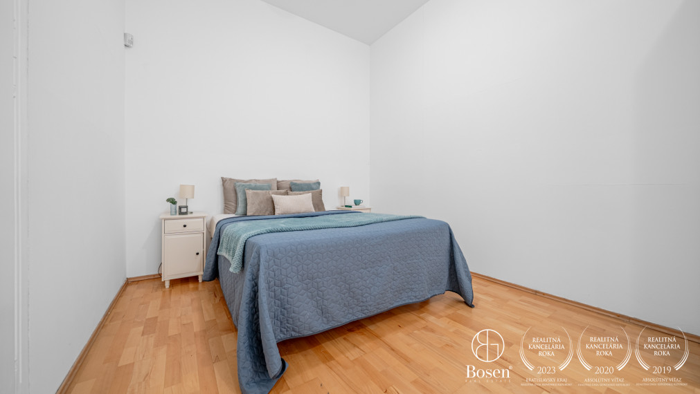 Bosen | Komfortný 2-izbový byt v srdci Starého Mesta – Sládkovičova ulica, 72 m²