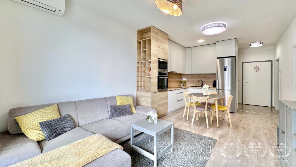 BOSEN | PRENAJATÉ: Zariadený 2kk byt s klimatizáciou, NUPPU