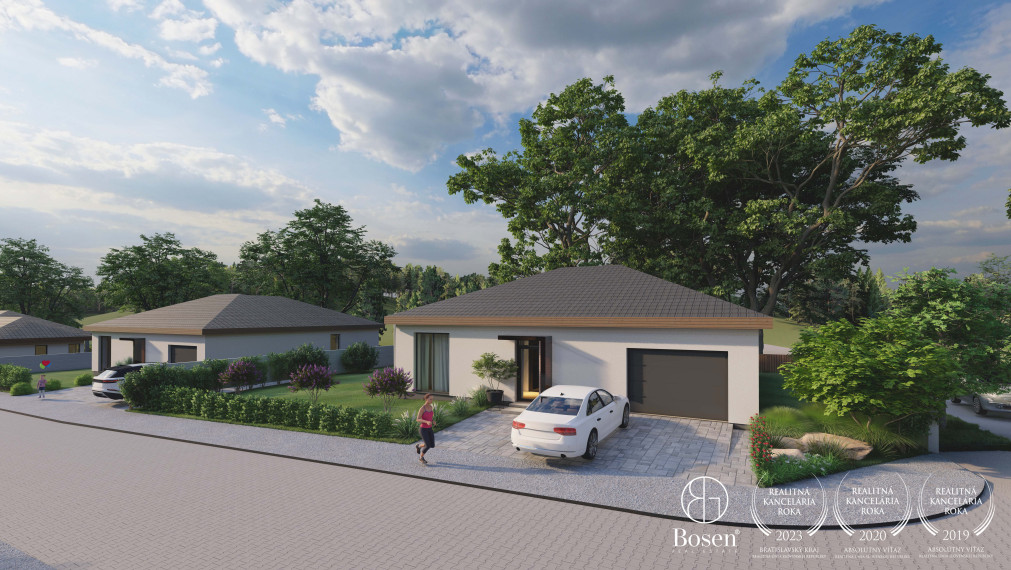 BOSEN | Novostavba RD s garážou v projekte Pod ihriskom, Rohožník