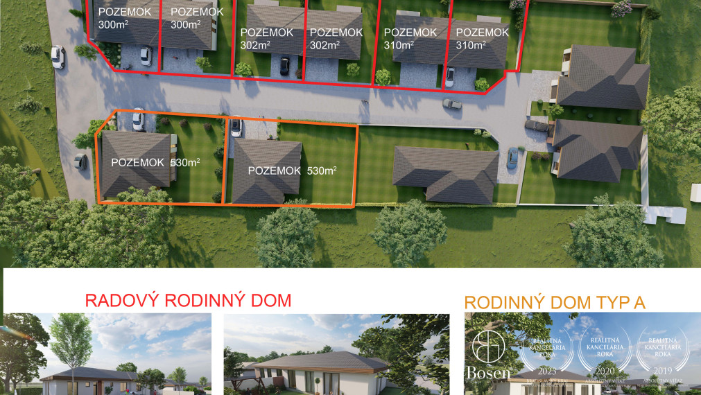 BOSEN | Novostavba RD s garážou v projekte Pod ihriskom, Rohožník