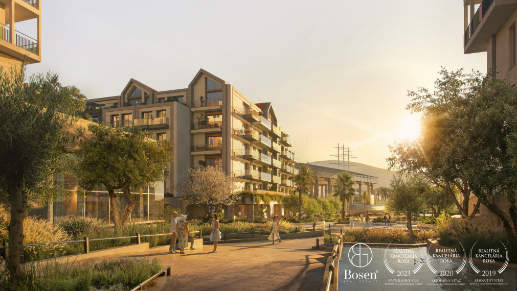 BOSEN| Moderný apartmán v Porto Montenegro, Čierna Hora