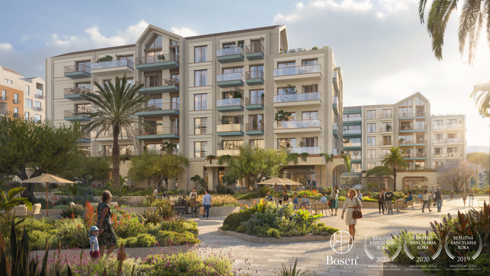 BOSEN| Moderný apartmán v Porto Montenegro, Čierna Hora