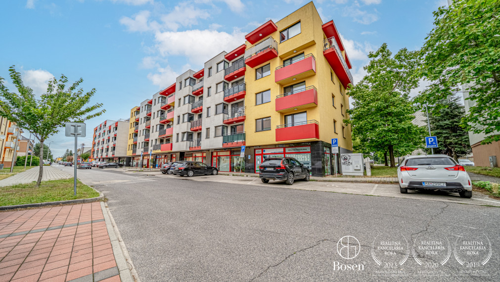 BOSEN|2 izbový byt vrátane parkovacieho miesta v centre, Pribinova ulica, Malacky