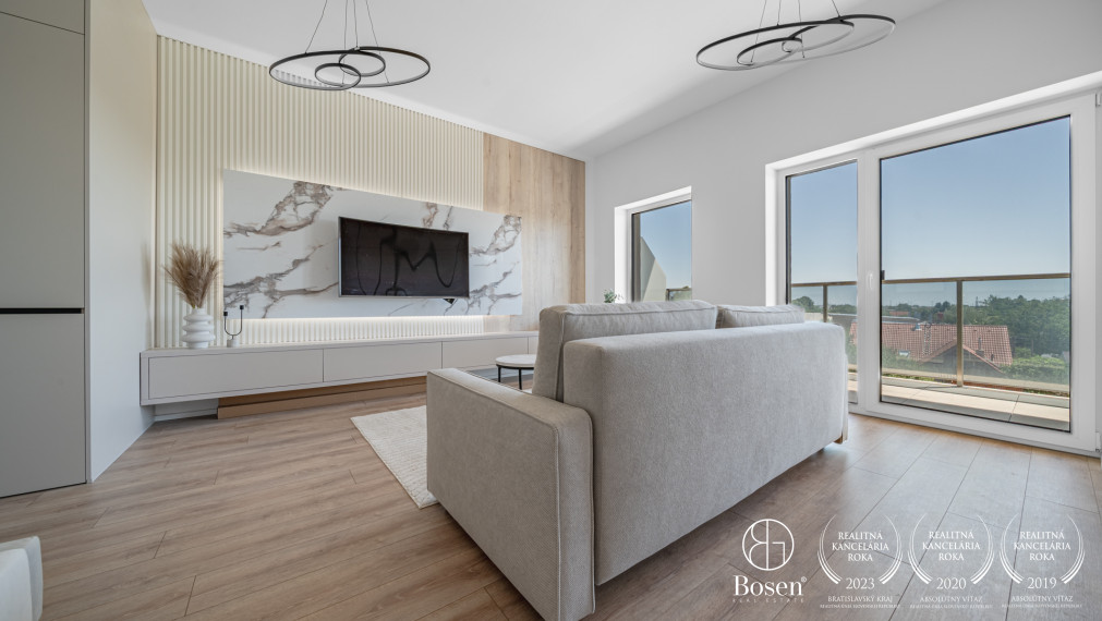 BOSEN | dizajnový kompletne zariadený 1 izbový byt v novostavbe - Podunajské Biskupice