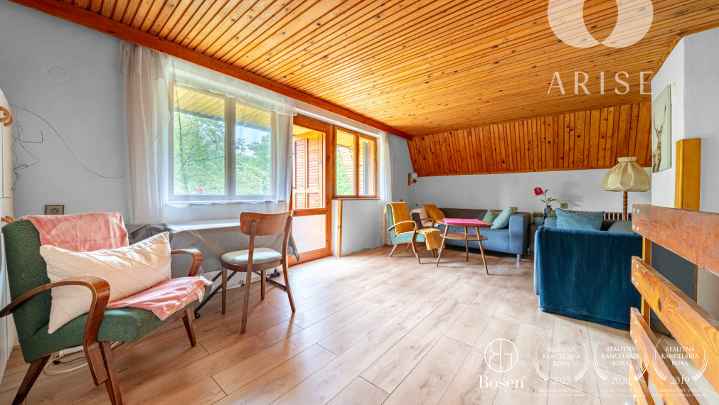 ARISE | Rekreačná murovaná chata v prírode okres Prievidza