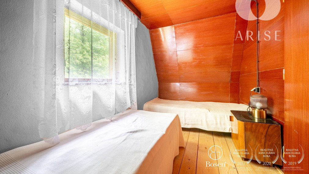 ARISE | Rekreačná murovaná chata v prírode okres Prievidza