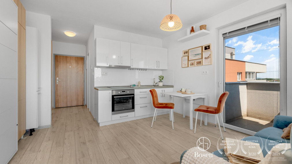 REZERVOVANÉ: BOSEN | Zariadený 1 izb. byt, Nová dedinka, 28 m2