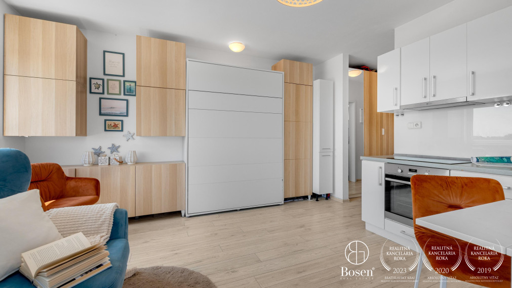 REZERVOVANÉ: BOSEN | Zariadený 1 izb. byt, Nová dedinka, 28 m2
