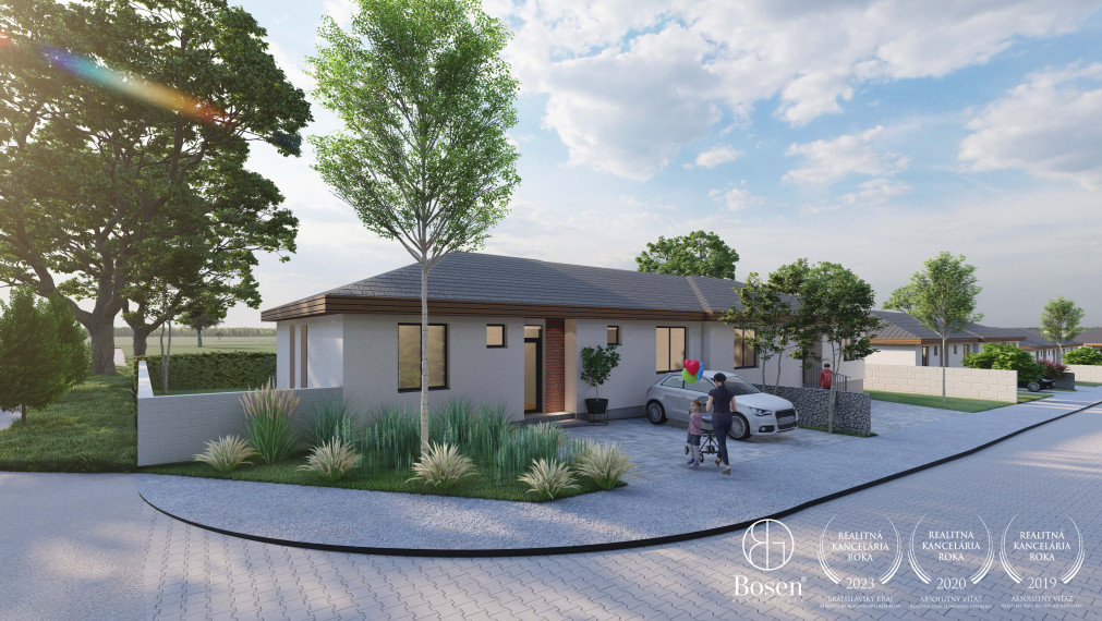BOSEN | Novostavba rodinného domu v projekte Pod ihriskom, Rohožník